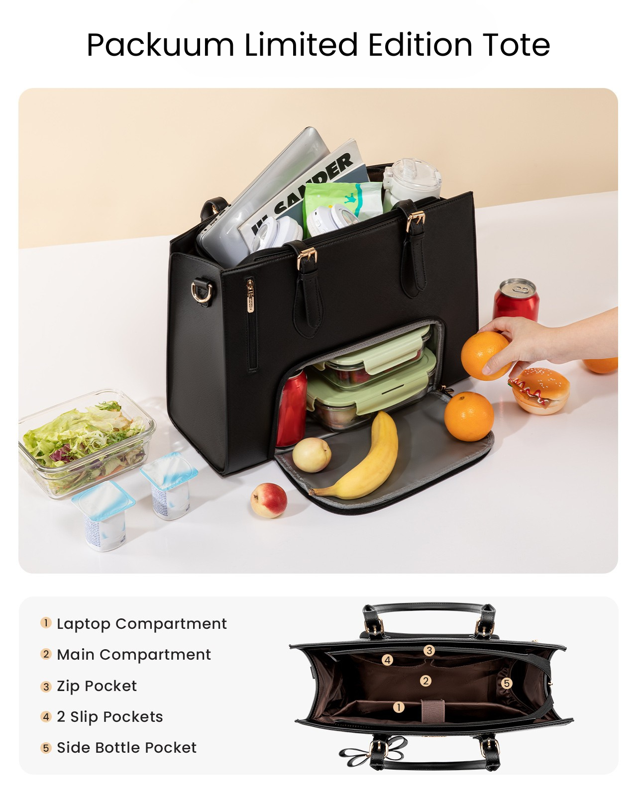 Packuumbags Signature Tote