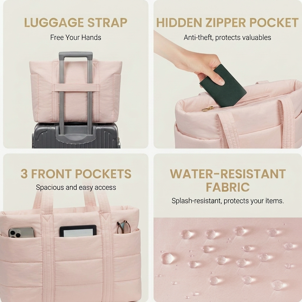 Puffer Tote